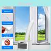 White Window Seal For Mobile Ac Units Dust Barrier For Home And Office
