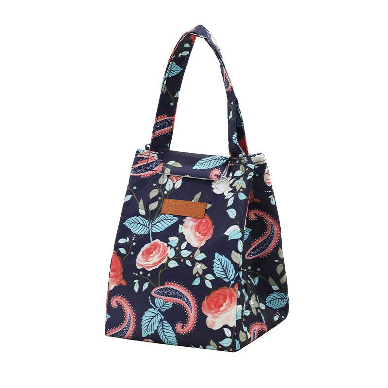 Lunch Bag Multicolor Cooler Bag Women Waterproof Hand Pack Thermal Breakfast Box Portable Picnic Travel Food Lunch Bags Lonchera