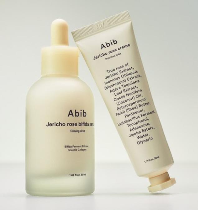 Abib Jericho Rose Bifida Serum 50ml + Cream 30ml Set – Firming & Nourishing Skincare