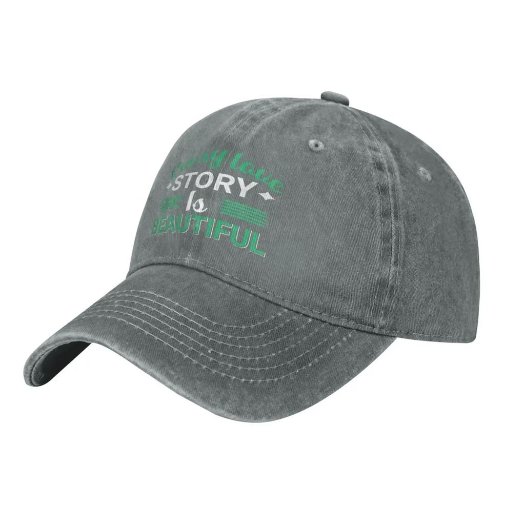 Every Love Story is Beautiful Vintage Baseball Cap Women Men Trucker Caps Golf Dad Hats