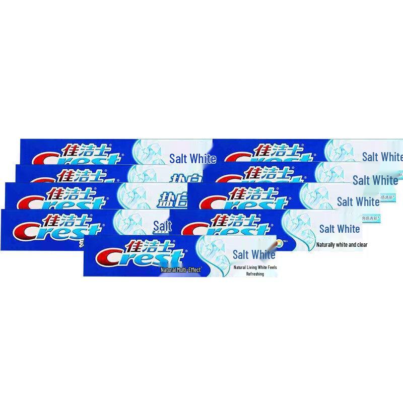 Crest Salt Whitening Toothpaste 90g x 9 Pack