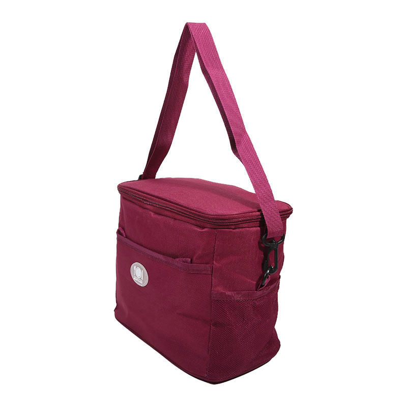 Multifunction Red And Black Cooler Bag Waterproof Portable Zipper Thermal For Women Lunch Box Picnic Food Bags