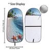 Universal Gym Car Seat Towel Cover - All-Season Front Seat Protector for Workout 