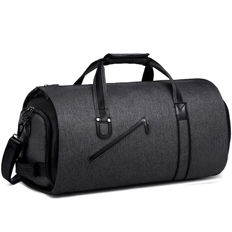 Men's Hand Luggage Bag Sport Travel Bags Large Capacity Garment Handbag Folding Business Shoulder Bags Shoes Compartment