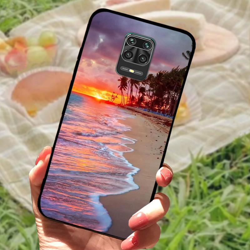 For Xiaomi Redmi Note 9 Cases Soft TPU Silicon Cartoon Phone Back Cover On Redmi Note 9 Pro Coque Note 9s Note 9 s Bumper Fundas