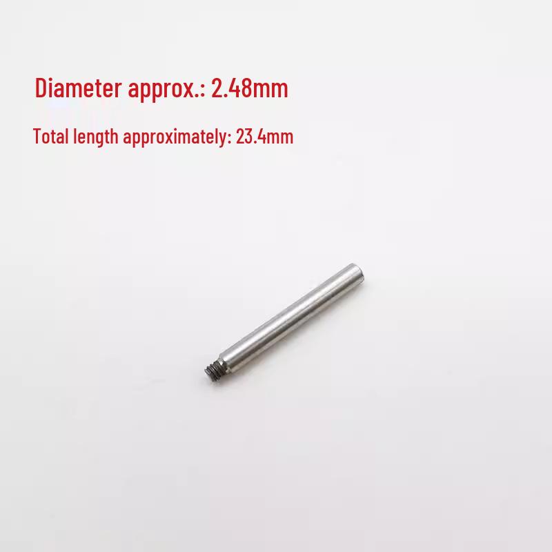 Altsaxophon untere E-Klappe Schaftschraube - Messing Reparatur Ersatzteil