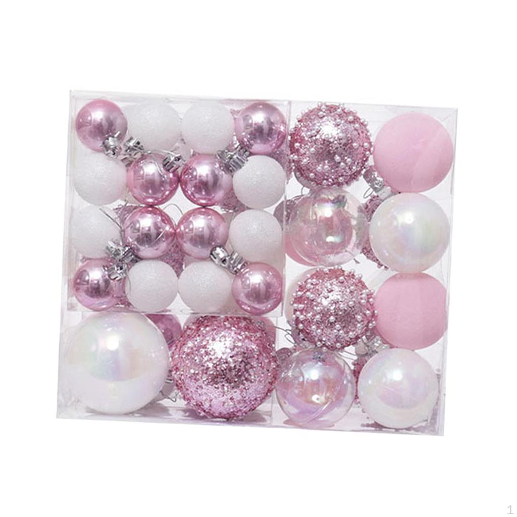 46 Count Christmas Hanging Balls for Indoor Festivities And Celebrations