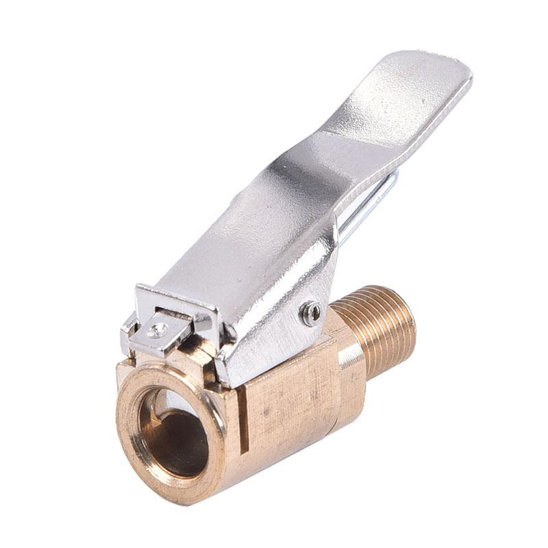 Auto 8mm Reifen Rad Reifen Luftventil Aufblasgerät Pumpe Ventil Clip Klemme Stecker Adapter