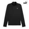 Long Sleeve Half Zip T shirT Puma Run velociTy Cloudspun