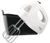 dretec Hand Mixer with Whisk, 5-Level Setting, Ivory, Includes Power Cord and Beater Storage Case