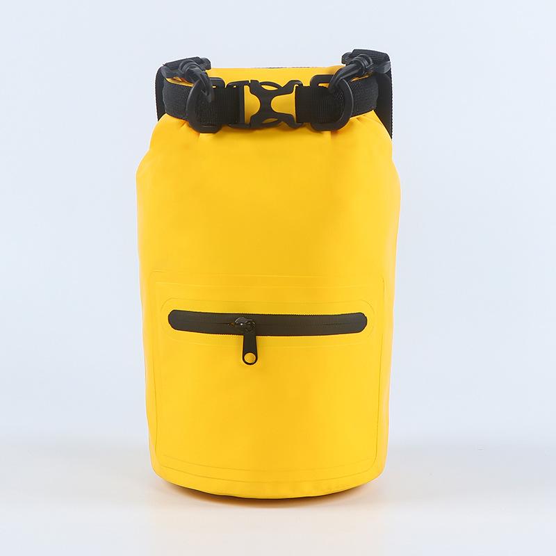 Outdoor zipper waterproof bag swimming waterproof bag waterproof bucket bag beach waterproof bag rafting bag