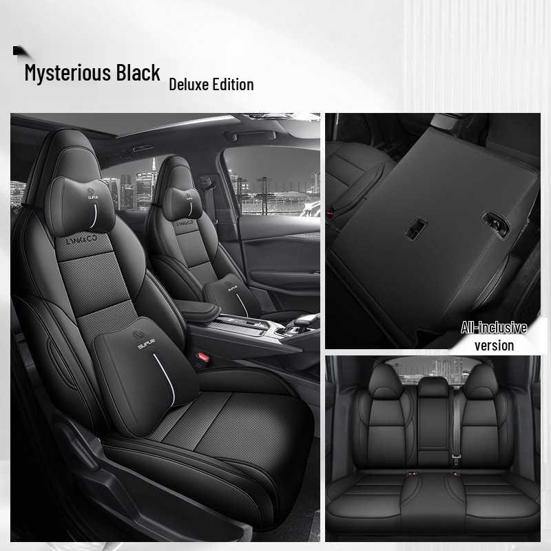 2026 Model Lynk & Co 03 Car Seat Cover - All-Season Perforated Leather, Fully Breathable, Automatic Fit