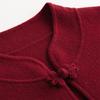 Women's Pure Wool Chinese Style Short Cardigan