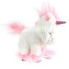 Les Trésors De Lily [Q4438] - Peluche design 'Licorne My Unicorn' rose blanc - 15 cm