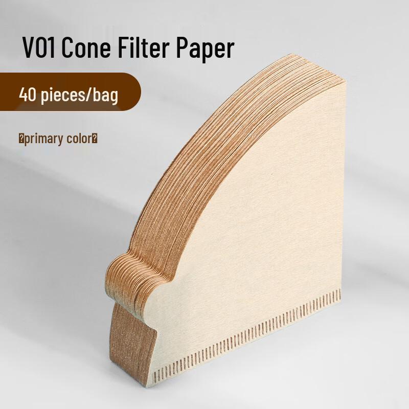 Zhaoran V60 Bleached Pour-Over Coffee Filters