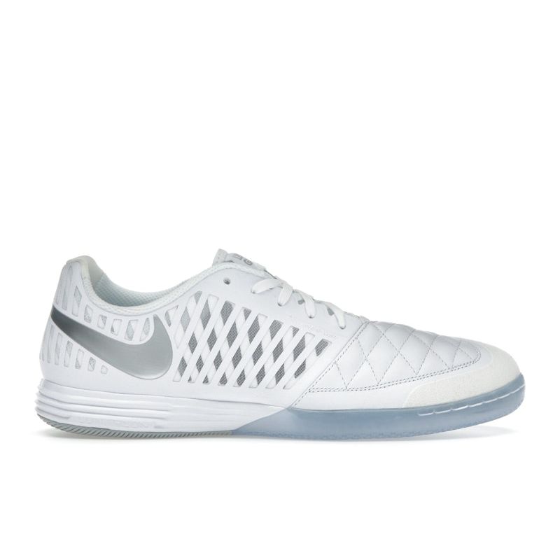 

Nike Lunar Gato 2 IC White Chrome Unisex Sneakers 580456-105 43