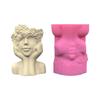 Unique Figure Molds Craft Mould Vase Moulds Artistic Human Figure Shape Silicone Planter Molds Suitable for Flower Vase