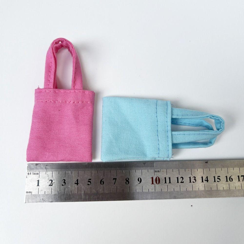 Changing Dressing Doll Handbag Handmand Miniature Doll Bag Doll Canvas Bag  Children's Gift
