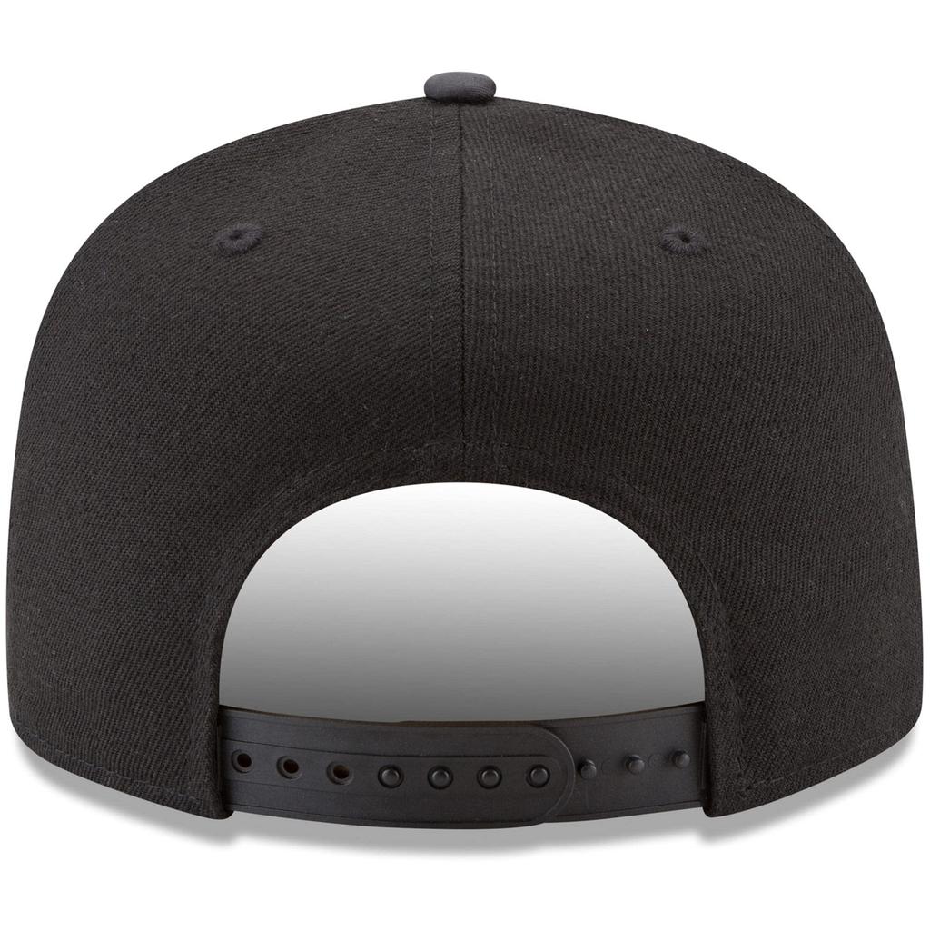 New Era Denver Broncos Hat NFL Black White 9FIFTY Snapback Adjustable Cap Adult One Size