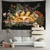 Vintage Plant Sun Tapestry Wall Hanging Psychedelic Witchcraft Hippie Tapez Art Dormitory Living Room Home Decor