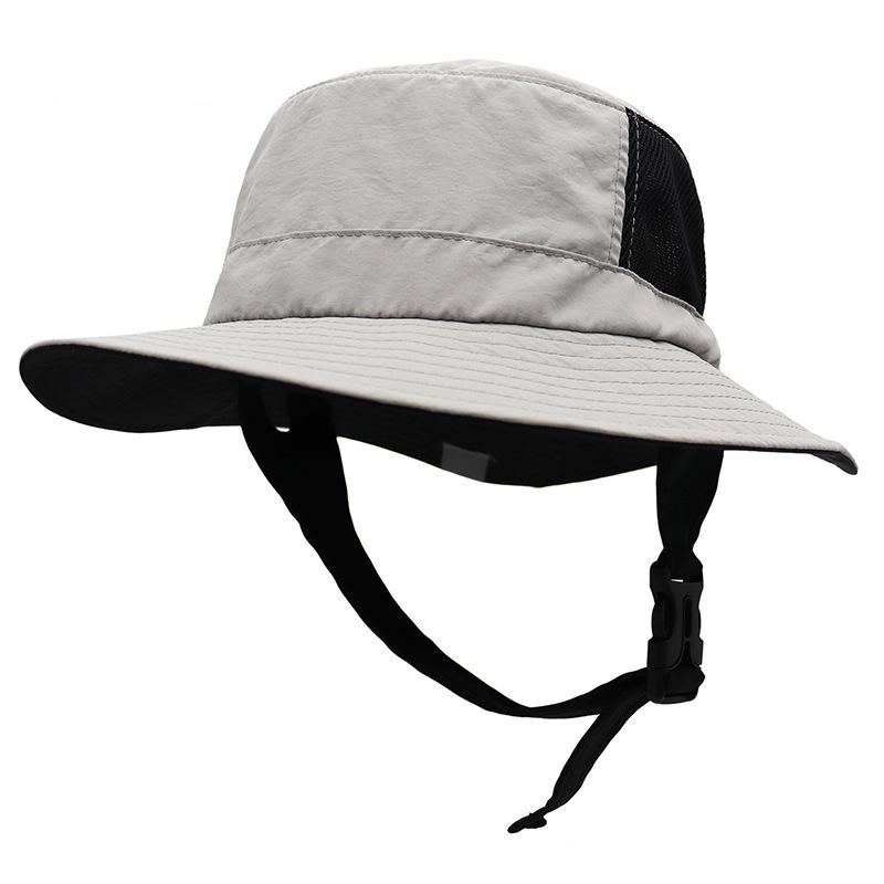Trendy Breathable Fisherman Hat Men and Women Wide-eaves Outdoor Sunshade Beach Hiking Adventure Fishing Surfing Bucket Hat