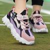 Hot-selling Classmate Girls' Shoes 6-12 Years Old Spring and Autumn New Double Net Casual Shoes Student Running Sports Shoes