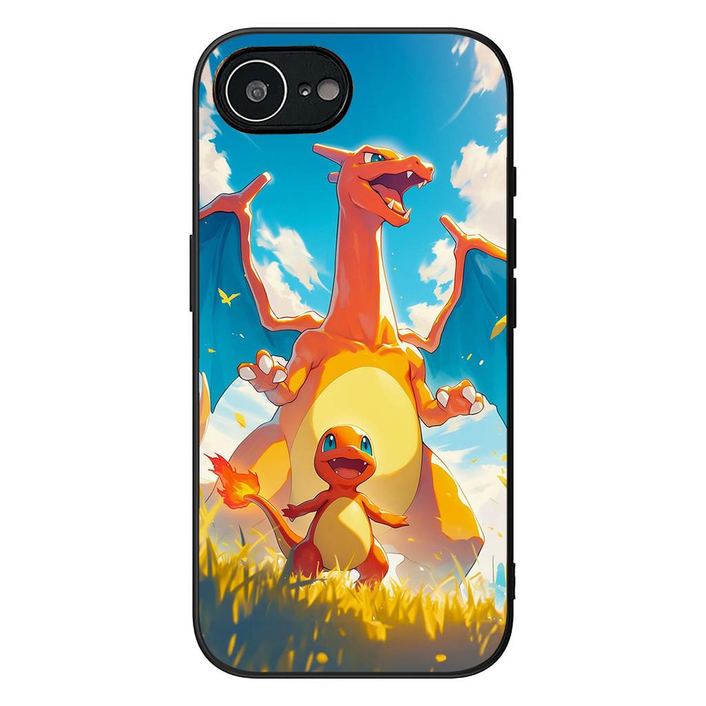 Cute P-Pikachus Charmander P-Pokemons Phone Case for Xiaomi Redmi Note 12 11 10 A3 Pro 10A 10C 12C Note12 5G Protective Cover