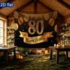 Party Backdrop Birthday Wedding Balloon 80 Photo Booth Background Front Door Decor