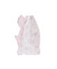Maison De Fleur Ribbon Leopard Frill Pouch, Light Pink, Women's