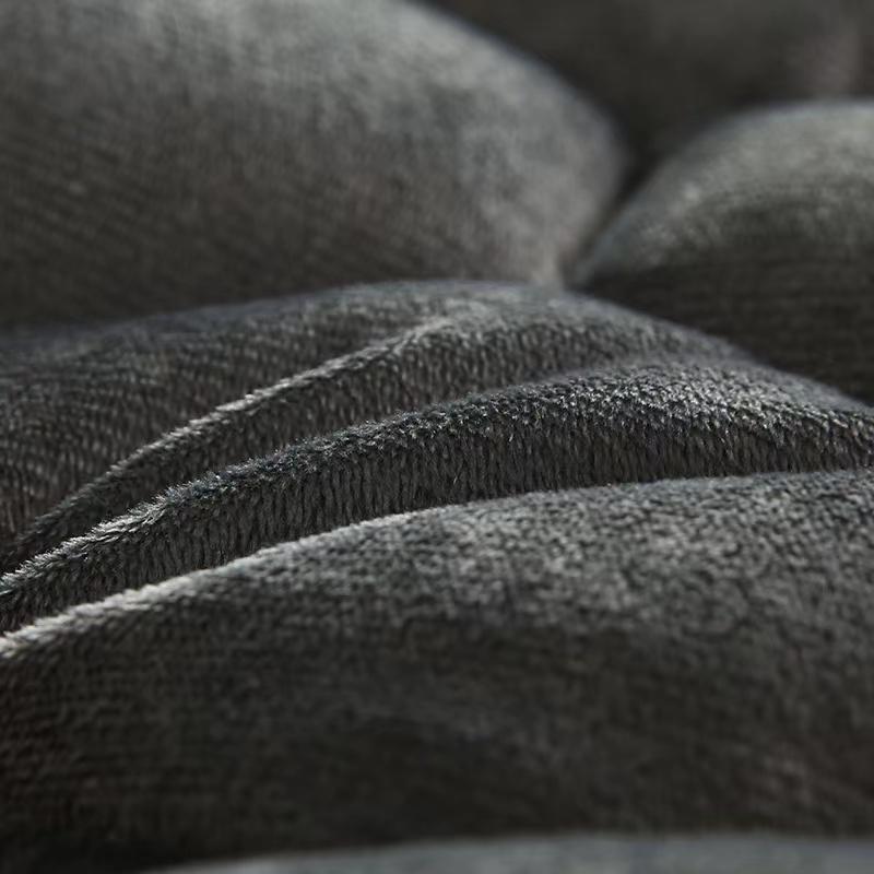 Luxury Thicken Velvet Quilted Headboard Cover Solid Color High Grade All-inclusive Bedside Cover Soft Plush Bed Head Cover