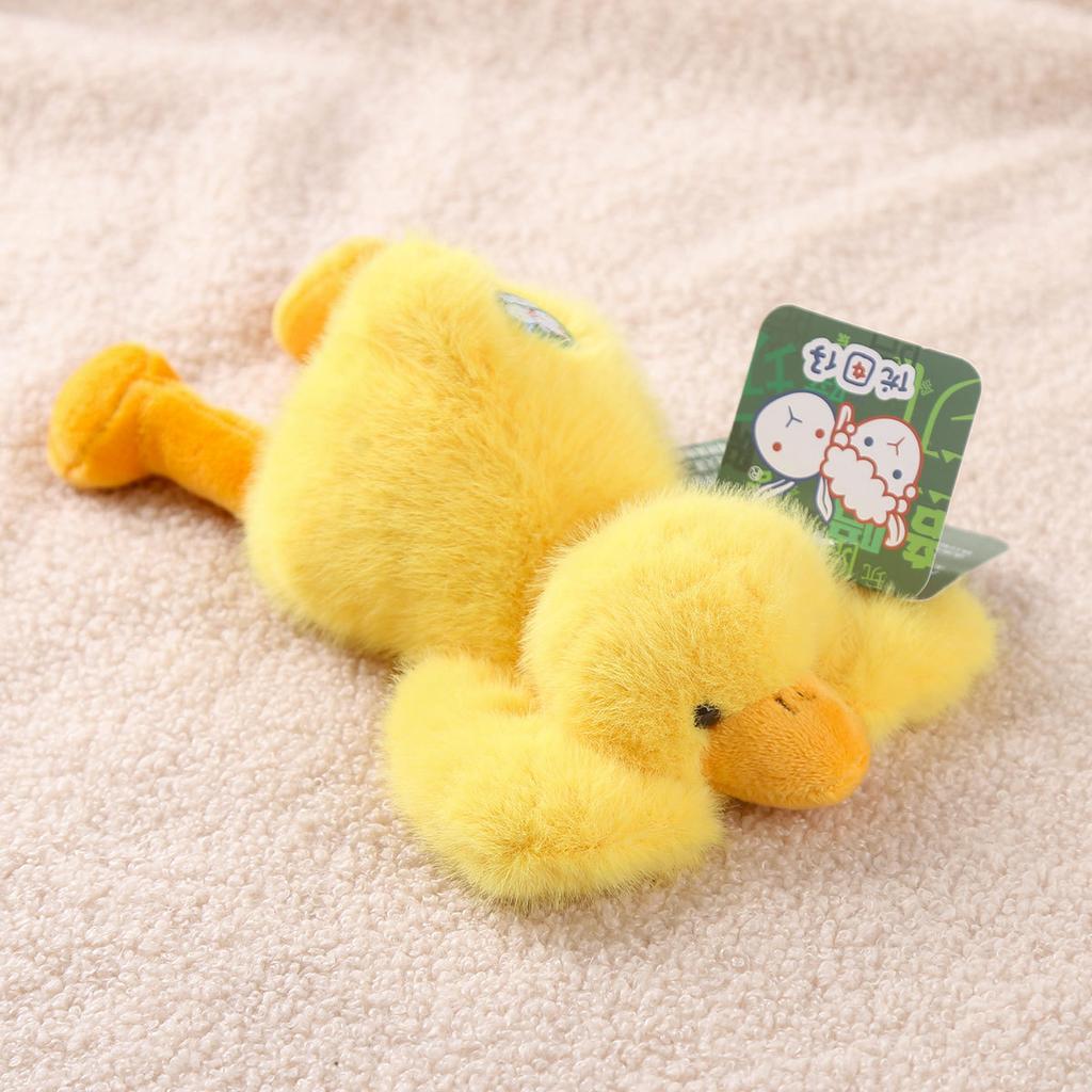 Palm Treasure Lie Prone Series Rabbit Doll Penguin Plush Toy Decompression Toy Duckling Doll Polyester Unisex Youth 14+