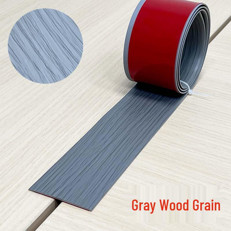 Faixa de Acabamento de Borda de Piso de Madeira Autoadesiva para Vãos de Porta