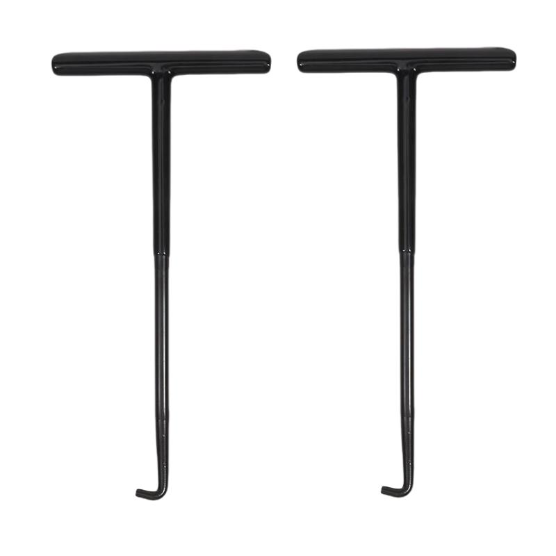 1/2pcs Motorcycle Exhaust Snap Hook Universal T-handle Exhaust Pipe Spring Puller Mounting Hook Disassembly And Repair Tools