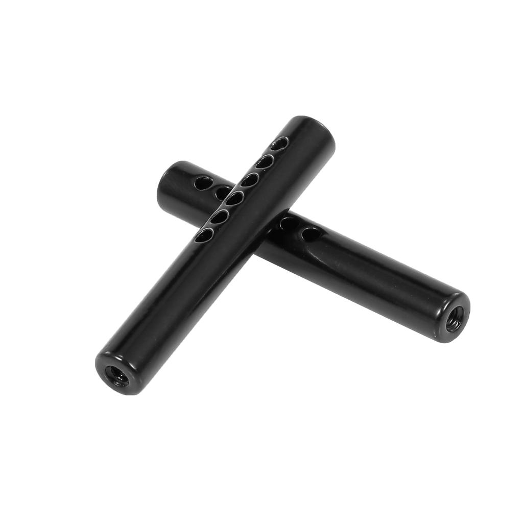 2PCS Metal Bumper Mount Holder Cylinder Post with Screws for 1/10 SCX10 & SCX10 II 90046 90047 RC Crawler Car