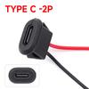 USB Type C Connector Jack Female Type-C With Card Buckle 3A High Current Fast Charging Jack Port USB-C Charger Socket Accessory