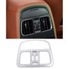 Silver Armrest Box Air Vent Outlet Trim Cover For Maserati Levante 2016-19