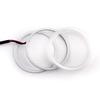 2Pcs 60mm RGB Car Motorcycle Angel Eyes Headlight Halo Rings Decorative Lights