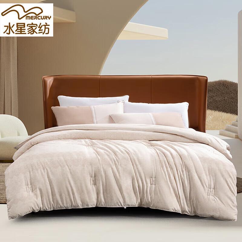 Mercury Home Textiles All-Season Antibacterial L-Theanine Polyester Fiber Quilt