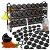 Two-Tier Spice Rack Eneldo 24 Jars + 72 Stickers