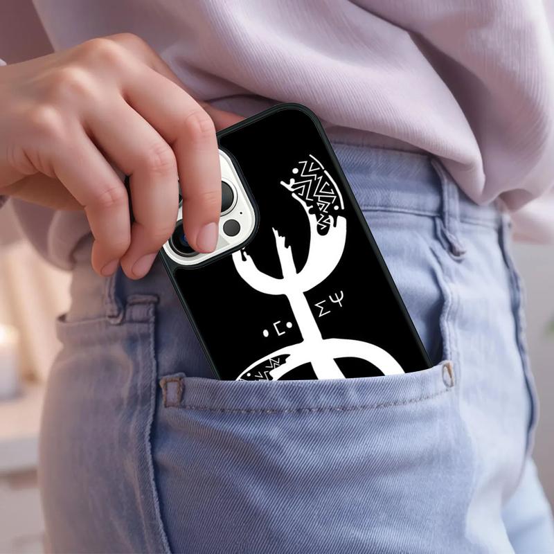 Amazigh Symbol Berber Academy Phone Case For iPhone 17 Air 15 16e 14 13 Pro Max Coque 12 11 Pro Max PLUS cover