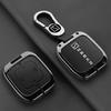 Zeekr 7X 007 001 FR 009 2024 2025 Key Fob Car RC Cover Housing Zinc Alloy Leather Car Key Case Protective Case Auto Accessories