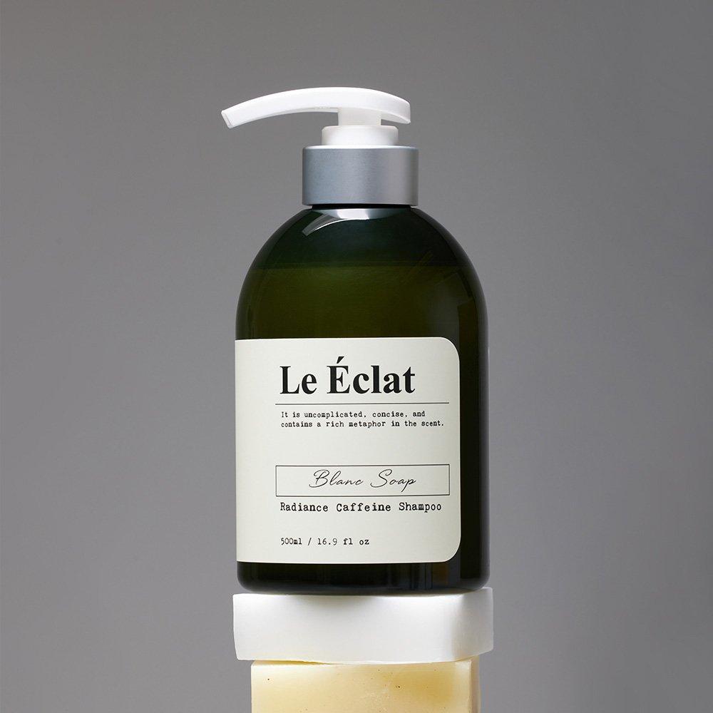 Le Eclat Radiance Caffeine Shampoo 500ml 3-piece Set