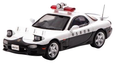 Mazda Saitama Prefectural Police Highway Patrol Vehicle Finished Product RAI'S 1/64 RX-7 (FD3S) (853)