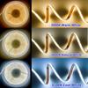 COB LED Strip Light High Density Linear Lighting 320/480Leds/m Flexible Tape Warm Natural White Red Blue Green Decor DC12 24V