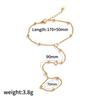 Simple Design Boho Zircon Bracelet Waterproof Metal Finger Bracelet New Finger Bracelet  Gifts