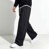 Pantaloni della tuta da uomo casual, vestibilità larga, gamba larga, dritti, per primavera e autunno