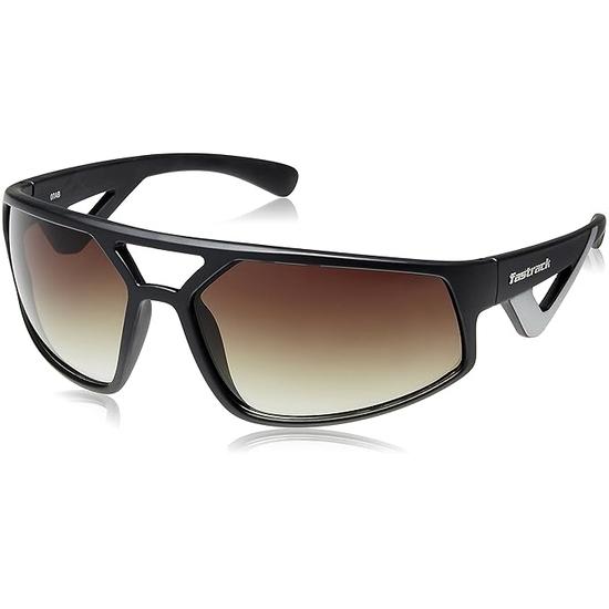 

Fastrack Men Wrap Oval Non-Silver Glasses, Коричневый (Свободный размер)