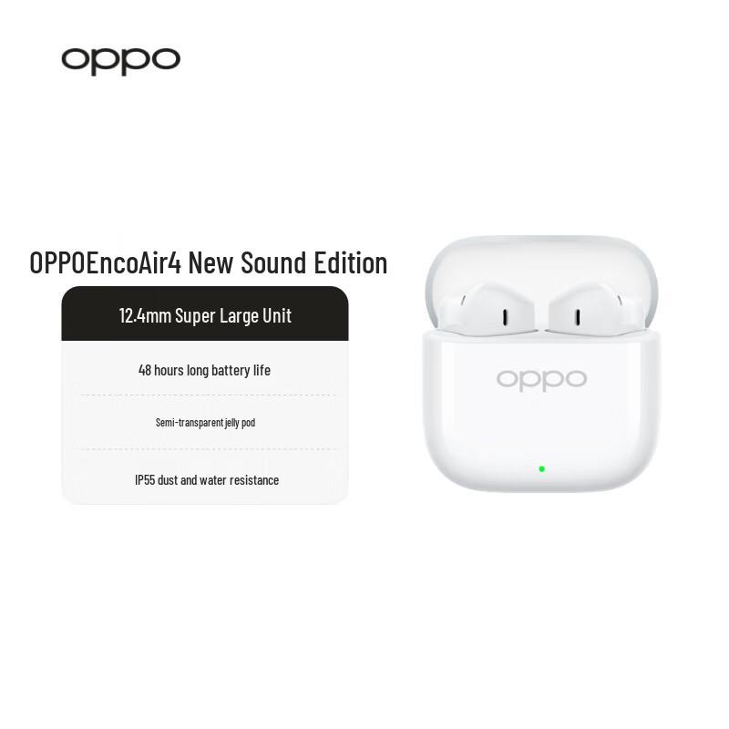 OPPO Enco Air4 New Sound Edition True Wireless Half-in-ear Earbuds