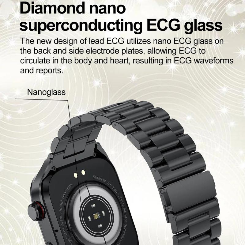 2025 New Women Smart Watch with BMI Measurement Menstrual Cycle ECG Heart Rate Blood Oxygen Sleep Fitness Tracker Smart Bracelet