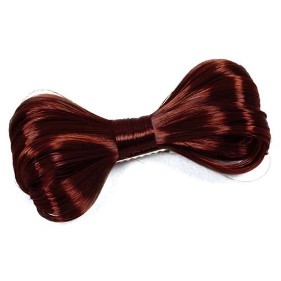 Mode Femmes Cheveux Pince Bec de Canard Fibre Synthétique Nœud Papillon Accessoire Cheveux Fête